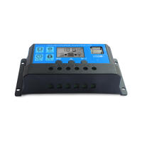 Controlador De Carga Solar 100A Con Pantalla LCD Regulador De Batería Para Panel Solar 12V/24V Ajustable Con Puerto USB - details 6