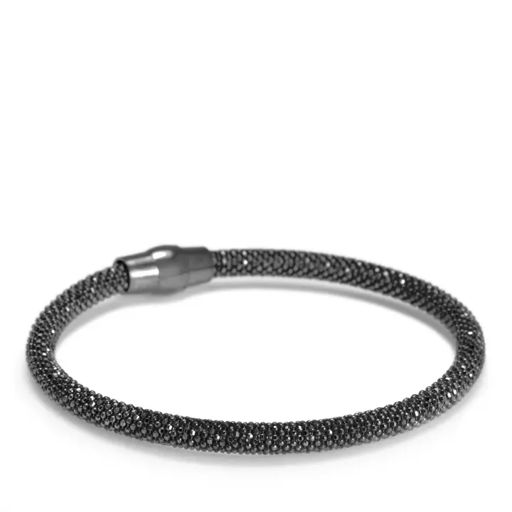 FIRENZE SILVER Pulsera de hilos de Plata de Ley 925  trenzada 0,5x0,5x20 Cm. - 1