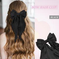 Diademas De Satén Sólido Para Niñas Colores Rosa/Negro/Blanco Accesorios De Cabello Para Mujer Diadema De Clip De Moda Para Primavera - details 11
