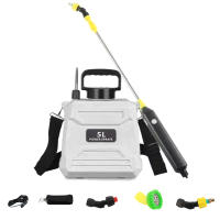 Almohadilla Eléctrica De 5L Para Riego Del Jardín Y Césped Con 3 Modos Recargable Automática Botella De Pesticida Para El Hogar - details 7