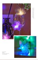 Luces De Garland LED Para Jardín Dormitorio Y Fiesta Navidad Y Año Nuevo Decoración De Flores Y Hadas Batería Incluida - details 12