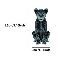 50PCS Pegatinas Creativas De Esqueleto X-Ray Negro Y Blanco Para Portátil Libros Y Móvil Decorativas De Plástico Estilo Europeo Y Americano - details 4