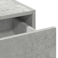 Mesa de Maquillaje Colgante vidaXL Gris Concreto 100x40x70 cm - details 5