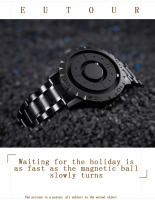 Reloj De Pulsera De Cuarzo Para Hombre EUTOUR Marca De Lujo Impermeable Con Indicador Numeral Arábigo Material De Correa Resina - details 1