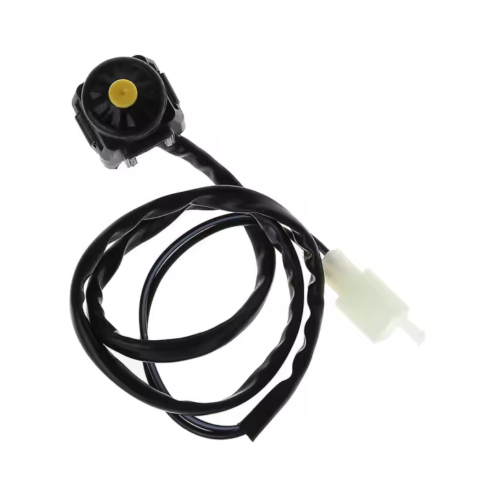 Universal ATV motocicleta interruptor de encendido botón arranque para 22mm manillar - 1