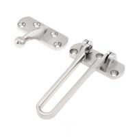 Cadena De Puerta Antirrobo Para Hogar Y Hotel Cerradura De Barra Para Puerta Con Latch Seguridad U Swing Front Door Material Aleación De Zinc - details 10