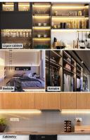 Tira De Luces LED USB 5V Con Sensor De Movimiento Flexible Para Decoración De Armarios Cocina Y Dormitorio Luz Diádima De Tira De Lámpara - details 9