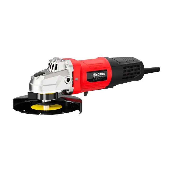 Amoladora Casals CAG71051 con Cable, 710W, Diámetro de Disco 115mm, Mango Ergonómico, Velocidad 12.000 rpm, Incluye Llave y Mango de Sujeción, Potente Herramienta para Cortar, Lijar y Pulir en Todo Tipo de Materiales - 1