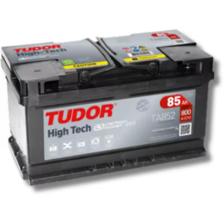 Batería de coche Tudor TA852 High-Tech. 12V - 85Ah/800A (EN) Caja LB4 - 1