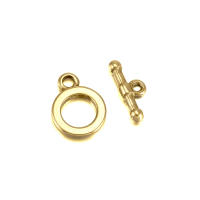 5pcs Hebilla De Acero Inoxidable Para Pulsera De Cuero Y Silicona Hebilla De Cadena Para DIY Joyería Calottes Crimps Clasp - details 11