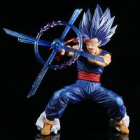 Figura De Acción Dragon Ball Z 24cm Son Gohan Super Saiyan Batalla Ingrediente Anime PVC Modelo De Lucha Contra Cell DBZ Gohan Despertar Juguete Para Coleccionistas - details 13