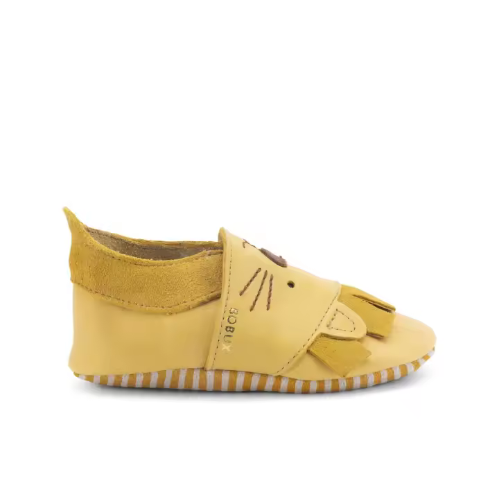 Bobux Soft Sole Leo Maple - Zapatos de Suela Blanda para bebés y gateadores con Abertura elástica Extensible - 1