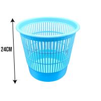 Papelera de Rejilla MINOKUA - Plástico Duro - 24cm - Ideal para Colegio - Habitación - details 2
