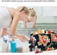Neceser para mujer neceser portátil neceser grande organizador de artículos de tocador kit de niñas bolsa viaje de lavado - details 1