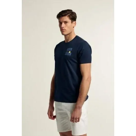 VALECUATRO Camiseta Valecuatro Game Azul Marino Hombre Manga Corta - 1