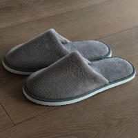 Pantuflas Desechables Para Hombres Y Mujeres Pantuflas De Casa Para Invitados De Hotel Cierre De Té Piso De Goma Cómodo Y Duradero Para Uso Doméstico Y Viajes - details 0