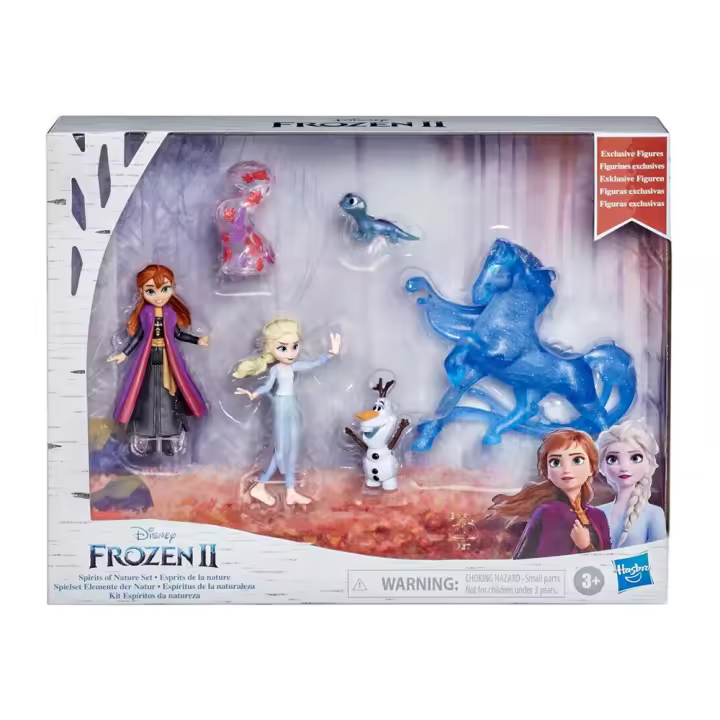 Hasbro Frozen II Set 3 Figuras y Caballo - Mundo Mágico - Figuras Esculpidas - Autenticidad Garantizada - 1