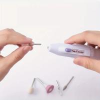 Juego De 5 En 1 De Corte Eléctrico Para Uñas Portátil Para Uñas Acrílicas Tiras De Uñas Cortador De Cutículas Y Herramienta De Manicura - details 7