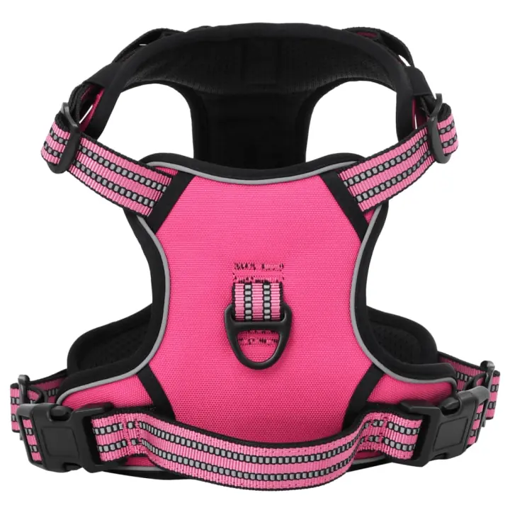 vidaXL Arnés para perros con correa y collar ajustable XL Color Azul,  camouflage brown,  Marrón y mas - 1