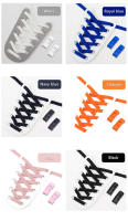 Cordones Elásticos Con Cierre De Presión Sin Cordones Para Zapatos De Adultos Y Niños Coloridos Adecuados Para Zapatillas Y Zapatos Planos Accesorios De Zapatos - details 10