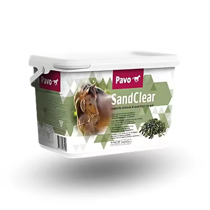 Suplemento para Caballos PAVO SandClear 2 Kg – Prevención de Cólicos por Ingesta de Tierra - 1