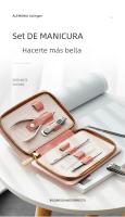 Kit De Manicura Y Pedicura MR.GREEN 7 En 1 Herramientas De Uñas Profesionales Acero Inoxidable Con Estuche De Viaje Para Hombres - details 1