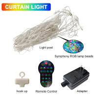 Cortina De Ventana LED Inteligente Con App Luces De Navidad Y Boda Decoración De Dormitorio 400 LED Programables DIY Texto Y Patrón - details 11