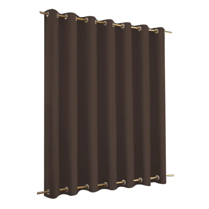 Cortinas Extra Grandes Impermeables Y Antiviento Para Exterior Con Ojales En La Cima Y Pie Patio Cortinas Térmicas Para Jardín Modernas Con Gancho Para Colgar - 1