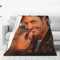 Manta De Viaje Flannel De Chayanne Puerto Rico Canciller Pop Cálido Y Suave Para Sofa Y Cama Diseño De Manta Regalo Para Adultos - details 1