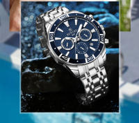 Reloj De Pulsera De Negocios REWARD VIP Nueva Diseño Reloj De Cuarzo Para Hombres Acero Inoxidable Resistente Al Agua Cronógrafo Luminoso Deportivo - details 25