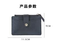 Nueva Monedero Multicartas Diseño Niche Caramelo Colorido Pequeño Y Fresco Para Mujer Material PU Cierre Zipper - details 1