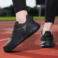 Zapatos De Correr Para Hombre Impermeables Resistentes Al Desgaste Talla Grande 48 Cuero Sintético Transpirables Para Atletismo Y Deporte Casual - details 17