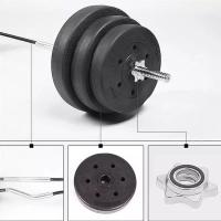 Fitness Tech Juego de Pesas con Barras y Mancuernas 25mm Peso libre - details 2