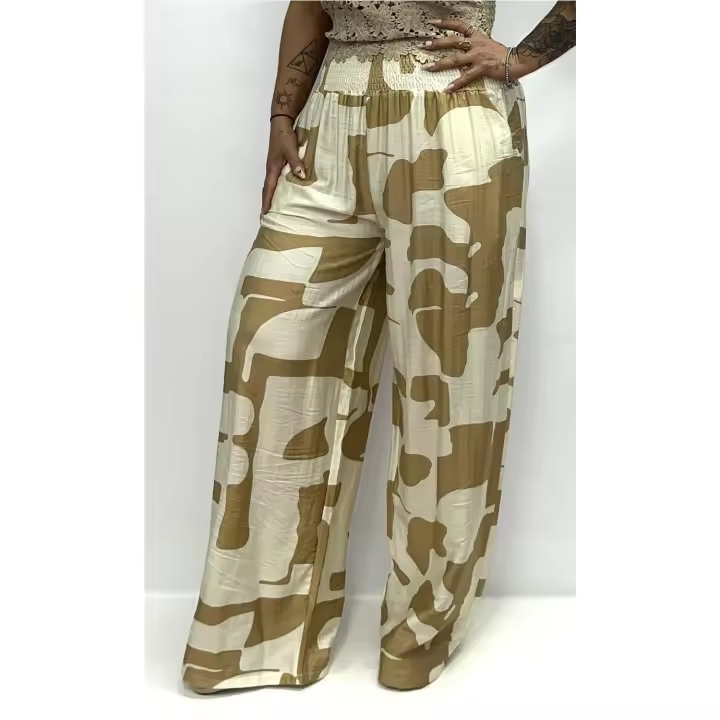 Pantalon Daniela Camel - 1