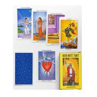 Mazo De Tarot Rider Waite En Inglés Y Español Para Divinación Personal Juego De Mesa Para Niñas Versión Completa Del Oráculo - details 4