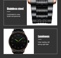 Reloj De Pulsera De Lujo Para Hombres CURREN De Acero Inoxidable Con Movimiento De Cuarzo Manos Luminosas Fecha Automática Estilo Casual - details 8