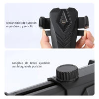 LIFA Soporte de teléfono para coche universal para el salpicadero y parabrisa - details 4