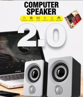 Altavoces USB para PC, Altavoz de Sonido para Ordenador Portátil Altavoces USB Computadora Barra per Computer Notebook TV Laptop USB 2.0 Audio 3.5 mm, NO RECARGABLE, NO BLUETOOTH - details 0