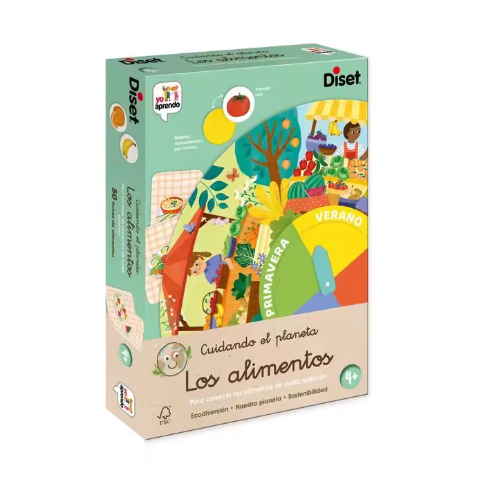 DISET JUEGO EDUCATIVO CUIDANDO EL PLANETA ALIMENTOS DE PROXIMIDAD CUIDANDO EL PLANETA - 1