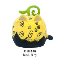 Juguete De Peluche Blox Fruits Juego Patrón Leopardo De Frutas Suave Muñeco De Relleno De Algodón Regalo De Navidad Para Niños - details 8