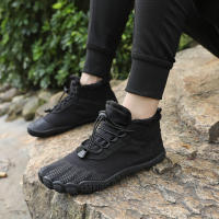 Botas De Invierno Para Hombres Y Mujeres Zapatos Casuales De Nieve Botas De Pies Calientes Para Exteriores Trabajo Zapatillas De Neopreno Cremallera Ajuste Tamaño 36-47 - details 30