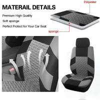 Cubiertas De Asiento Universal Para Coche SUV Camión Van Diseño De Presión De Neumáticos Accesorios Interiores Completo Para Coche - details 3