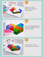 Juegos De Mesa Divertidos Para Niños Y Niñas Formas Y Colores Avanzado Nivel Juguete Educativo De Lógica Y Pensamiento - details 4