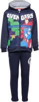Chandal infantil Marvel Avengers - Stronger together azul Raíz MERCHAN-STORE Chándal y Conjuntos de 2 piezas - details 1