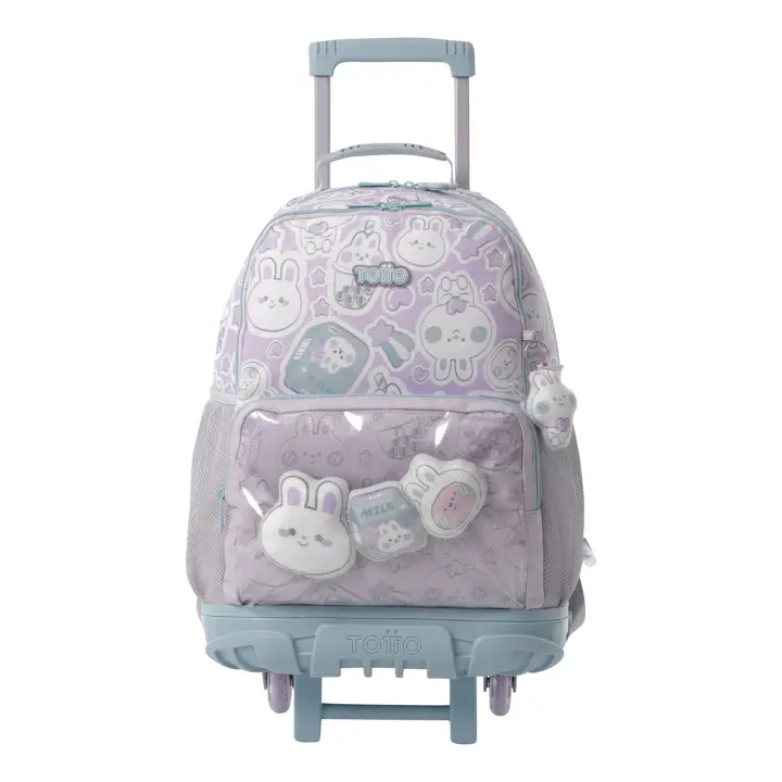 Totto Mochila infantil ruedas Kawi Material: Poliéster 32.5 x 47 x 19 cm - 1
