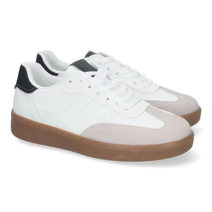 PuntoSalao Zapatillas deportivas planas cómodas para mujer color negro CD-3047 - 1