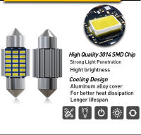10PCS Luces LED Para Coche Canbus C10W C5W Festoon 31mm Sin Errores 12V 6500K Blanco Luz De Lectura Interior Universal - details 4