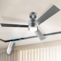 Cecotec Ventilador de Techo Energysilence Aero 4850 Style Steel con Luz LED 30W 48'' 3 Aspas - details 1