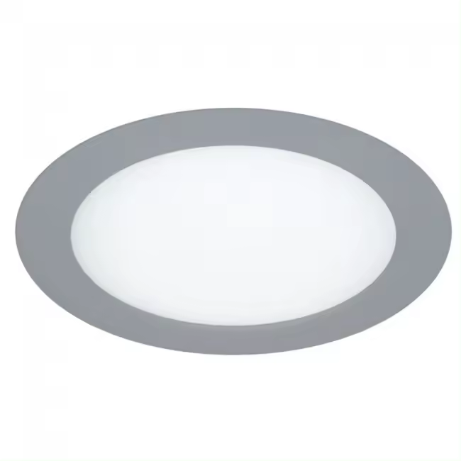 Wonderlamp Pack 2 Downlights led redondo gris (18W) - 1