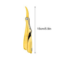 Cuchillo De Barba Manual Para Peluquería Herramienta De Eliminación De Vello Sin Cuchillas Incluidas Para Hombres Accesorios De Peluquería - details 11